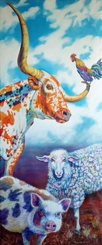 Sharon Markwardt el arte de los Animales