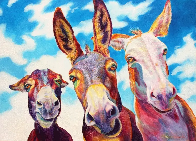 Sharon Markwardt el arte de los Animales
