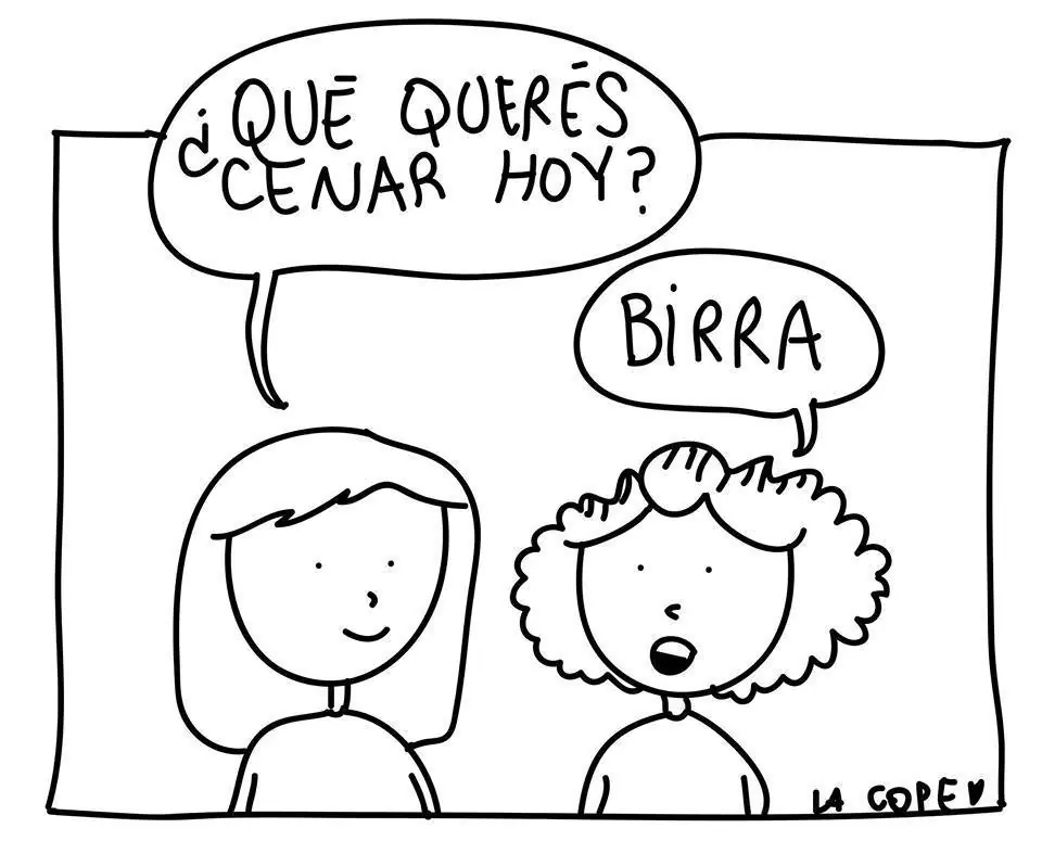 Birrita en la vereda