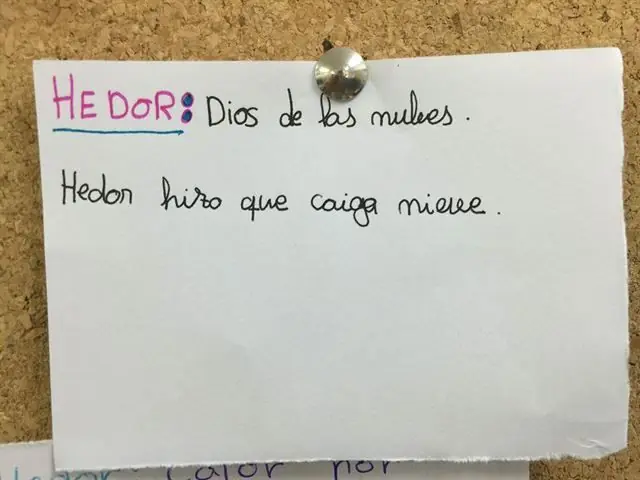 Para estos niños tienen significados completamente