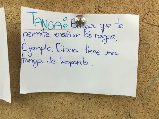 Para estos niños tienen significados completamente
