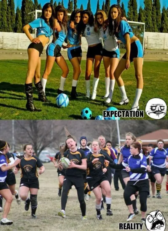 expectativa vs realidad