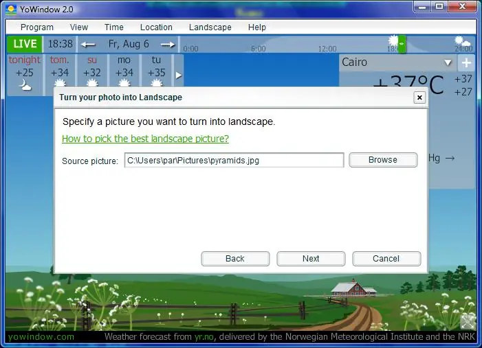 Editar paisajes Yowindow y Descarga con serial
