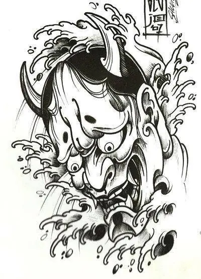Las mascaras de Hannya, diseños para tatuajes y significado Las mascaras de Hannya, diseños para tatuajes y significado