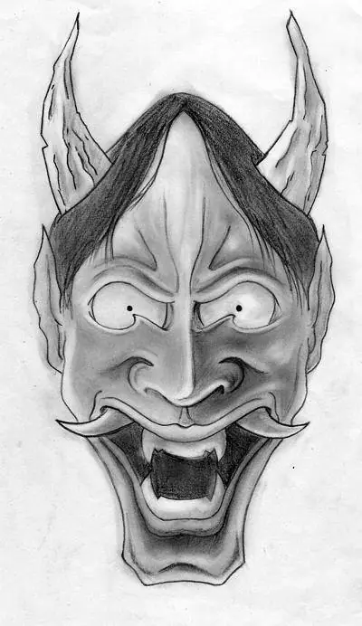 Las mascaras de Hannya, diseños para tatuajes y significado Las mascaras de Hannya, diseños para tatuajes y significado