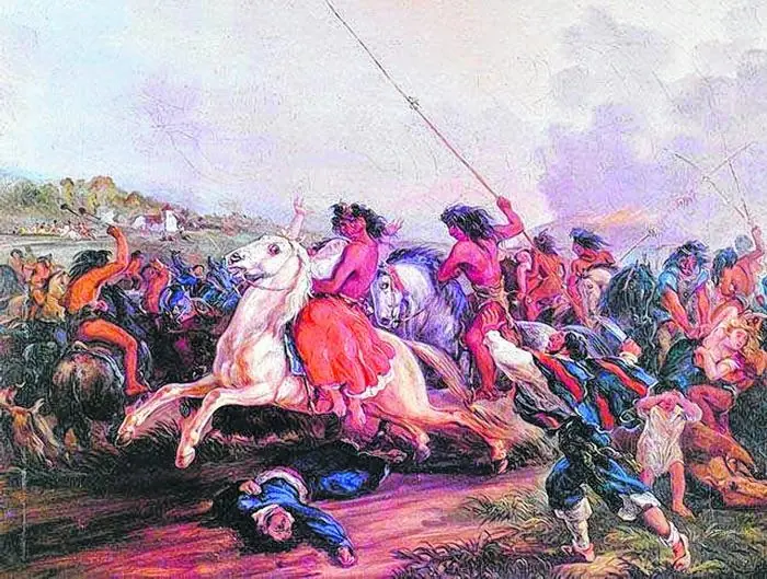 Tehuelches, pueblo originario masacrados por los Mapuches