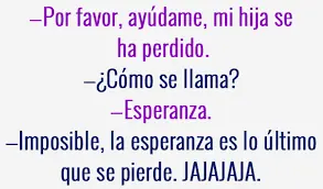 Aquí!!! te traigo unos chistes para que te mueras de la risa