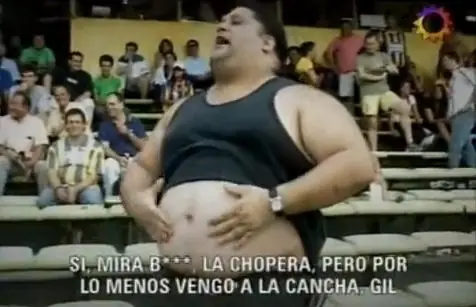 Anda a la cancha bobo el post q se merece