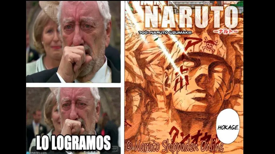 Memes comicos del final de naruto