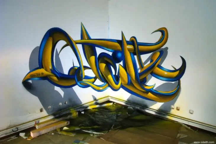 Crean impresionantes ‘graffitis flotantes’