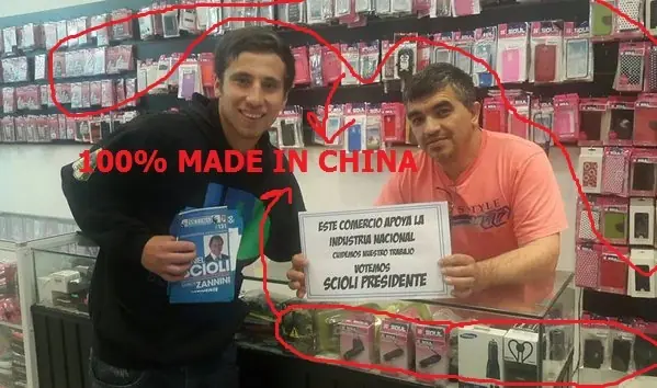 Este comercio apoya la industria nacional