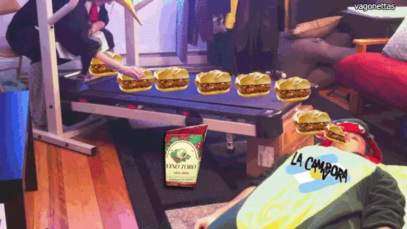 resistiendo con aguante