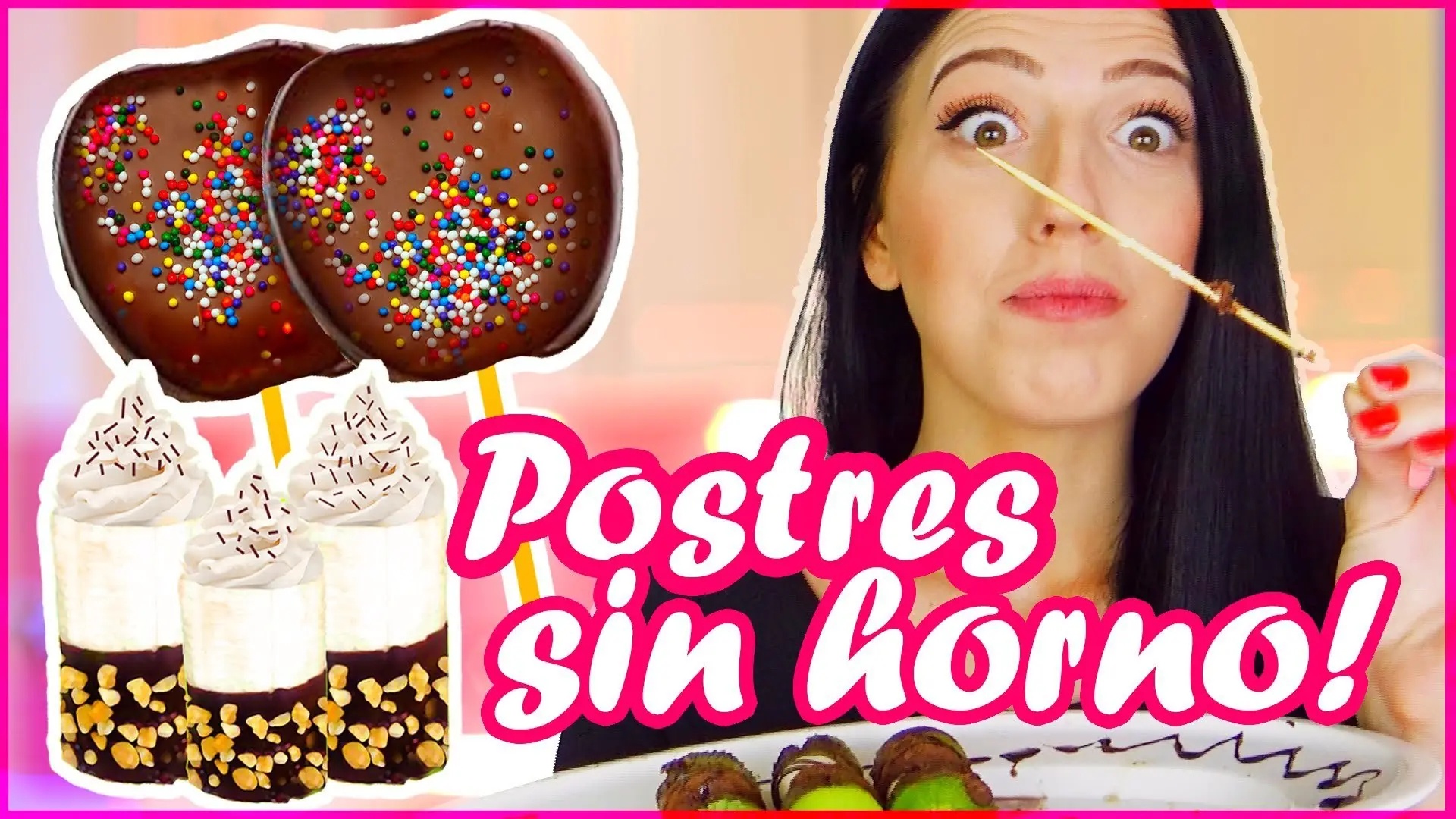 3 Postres fáciles y rápidos de preparar Sin Horno