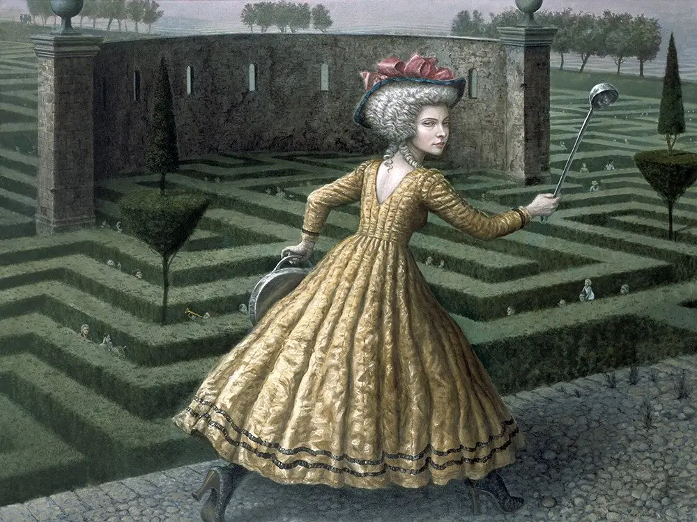 Explorando el Subconsciente en el Arte de Mike Worrall