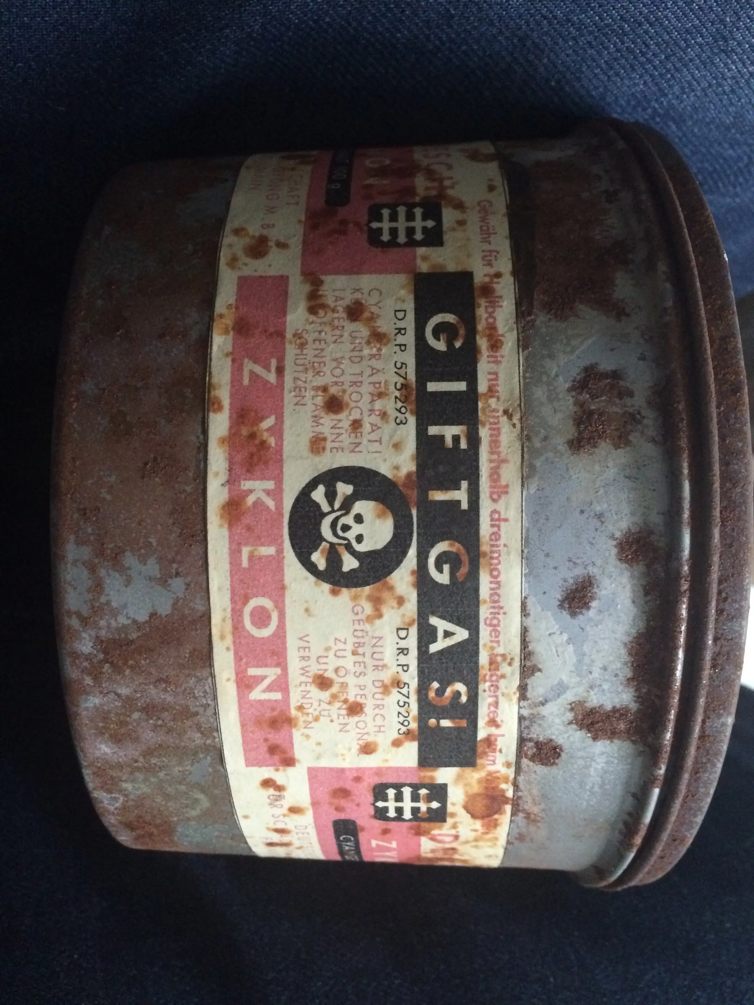 Zyklon B - Camara de gas Auschwitz