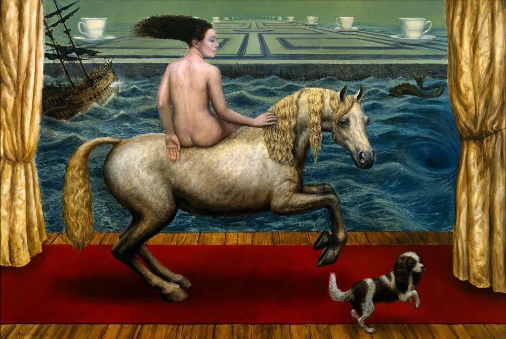 Explorando el Subconsciente en el Arte de Mike Worrall