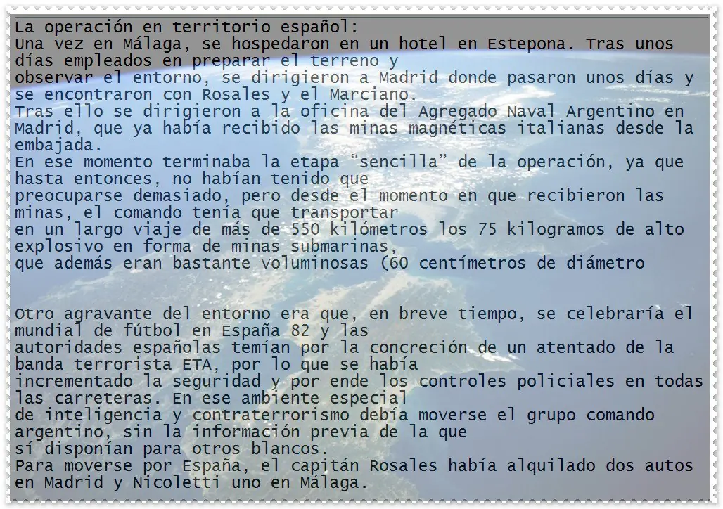 espana en las malvinas ano 1982