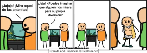 Una molotov de humor