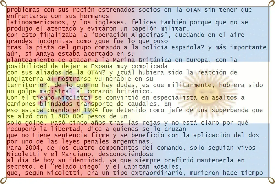 espana en las malvinas ano 1982