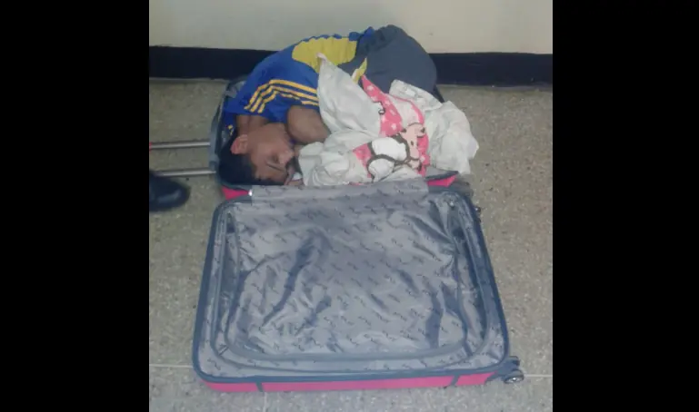 Venezolano intenta escapar