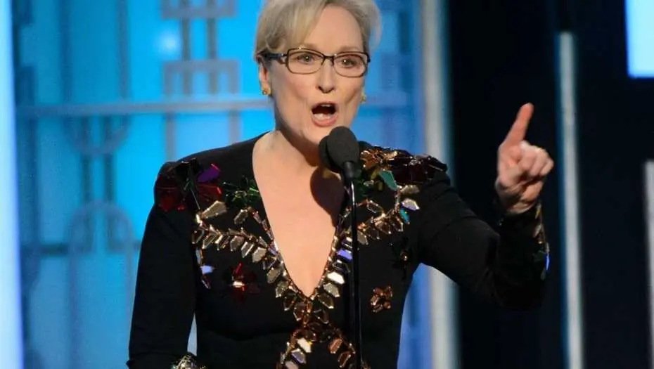 El encendido discurso de Meryl y la respuesta de Trump