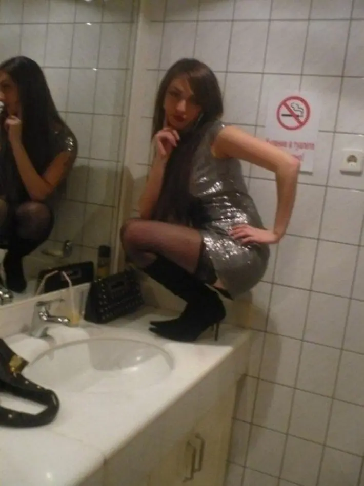 Selfies en el baño, nivel Rusia