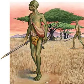 Rasgos reptilianos en seres humanos