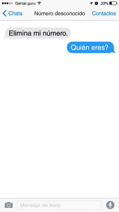 inesperado