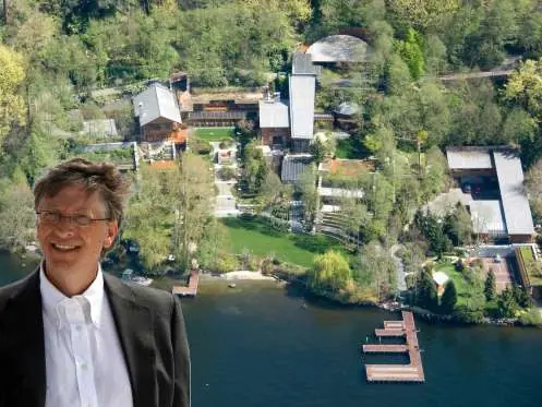 19 cosas locas en la mansion de $125 millones de bill gates.