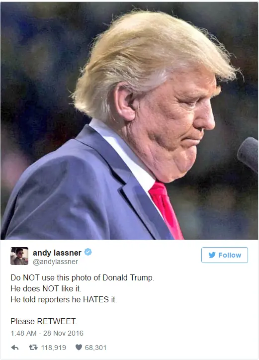 Trump no se salva! Guerra de Photoshop!