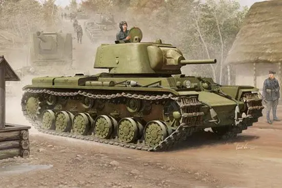 El Teniente Kolobanov y su KV-1 El Teniente Kolobanov y su KV-1