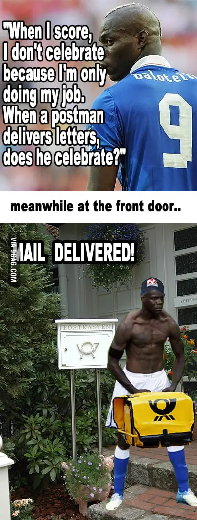 Balotelli humor