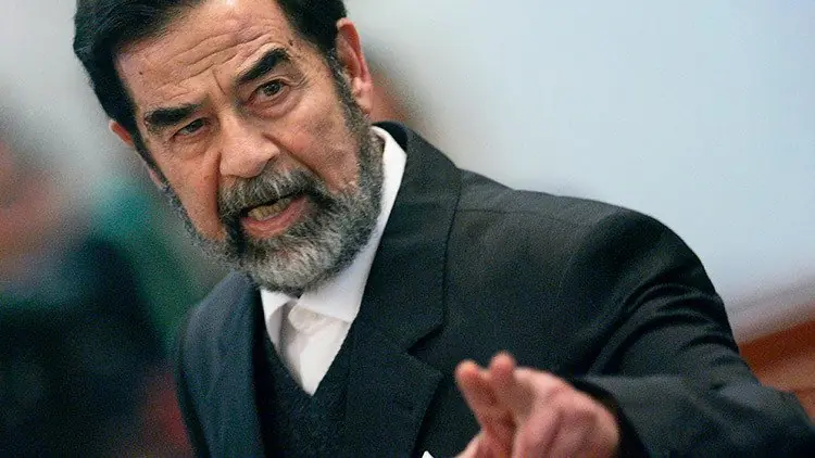 La profecía de Saddam Hussein que ahora se hace realidad