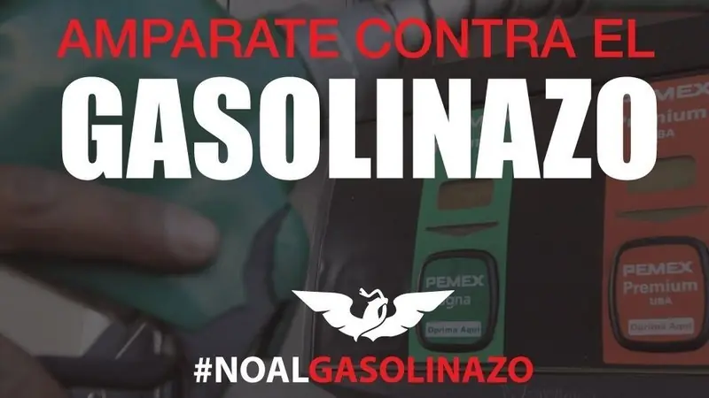 Firma el amparo en contra del gasolinazo