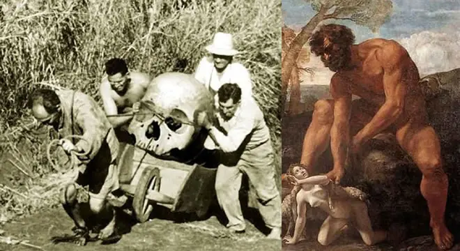 Nephilim civilización de gigantes descubierta la patagonia