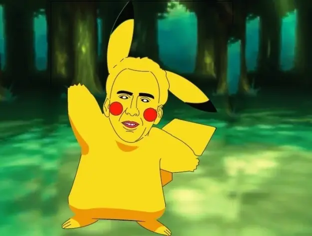 Esto pasa si colocas a Nicolas Cage en Personajes de Pokémon