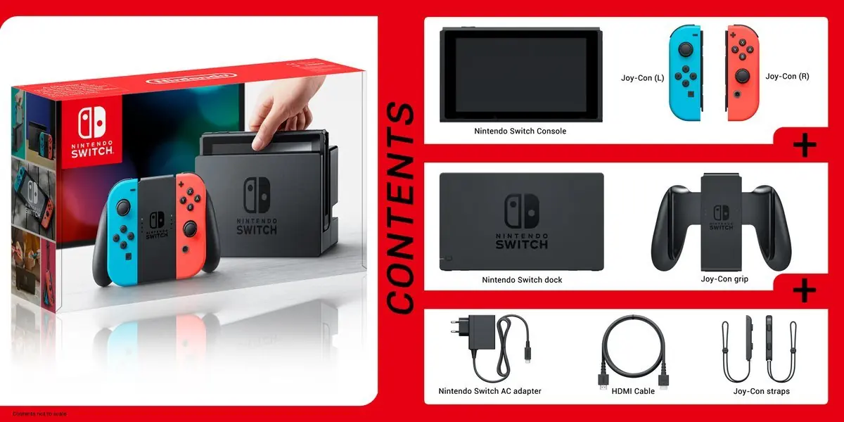 Los Accesorios Que Incluirá Nintendo Switch