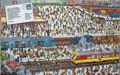 Buscando al wally , waldo , solo vean