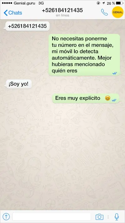 mensajes