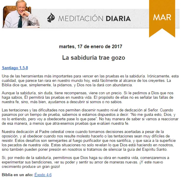 Charles Stanley: La sabiduría trae gozo