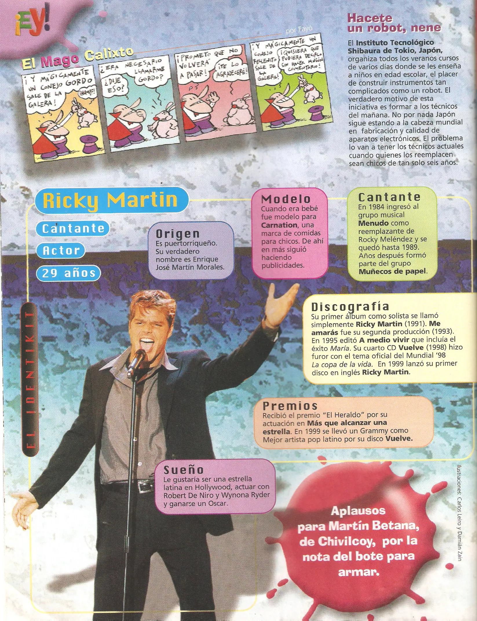 Revista billiken del 27-11-00