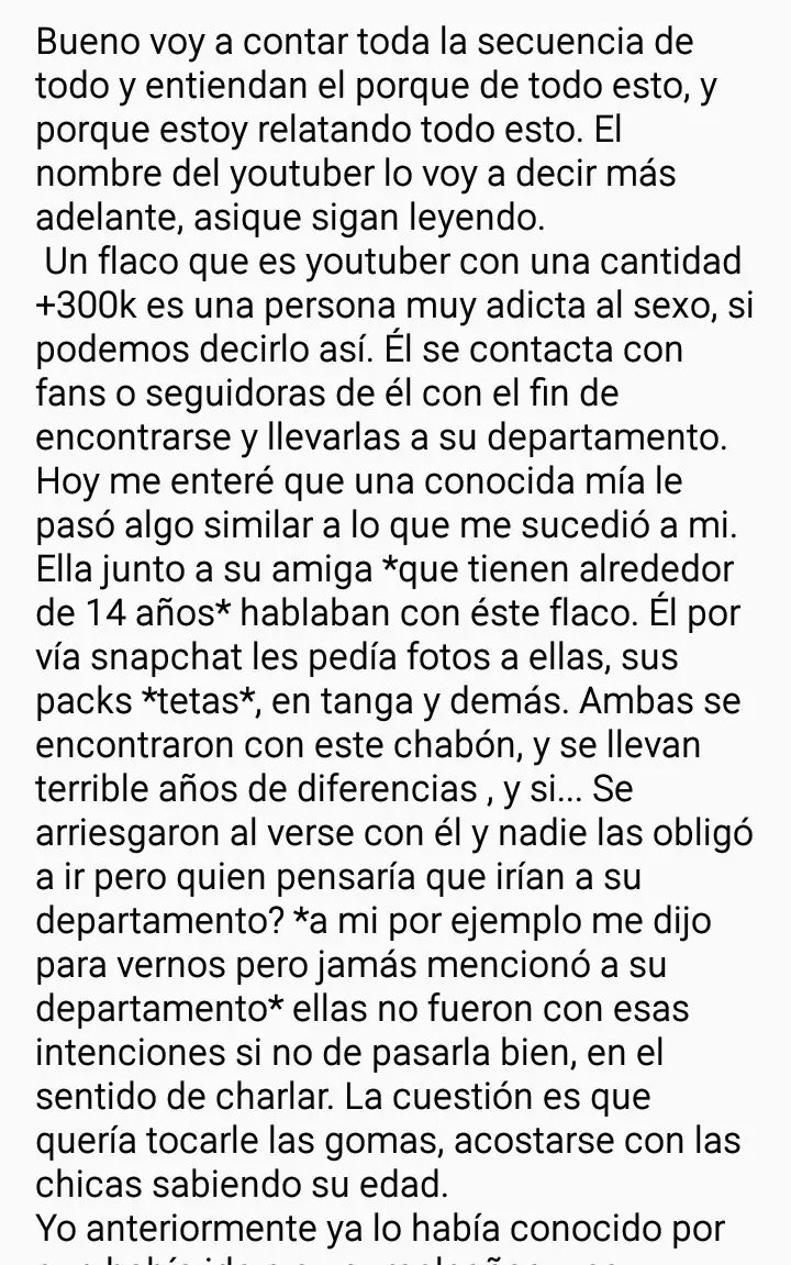 Acusan de pedofilia a 2 famosos youtubers argentinos