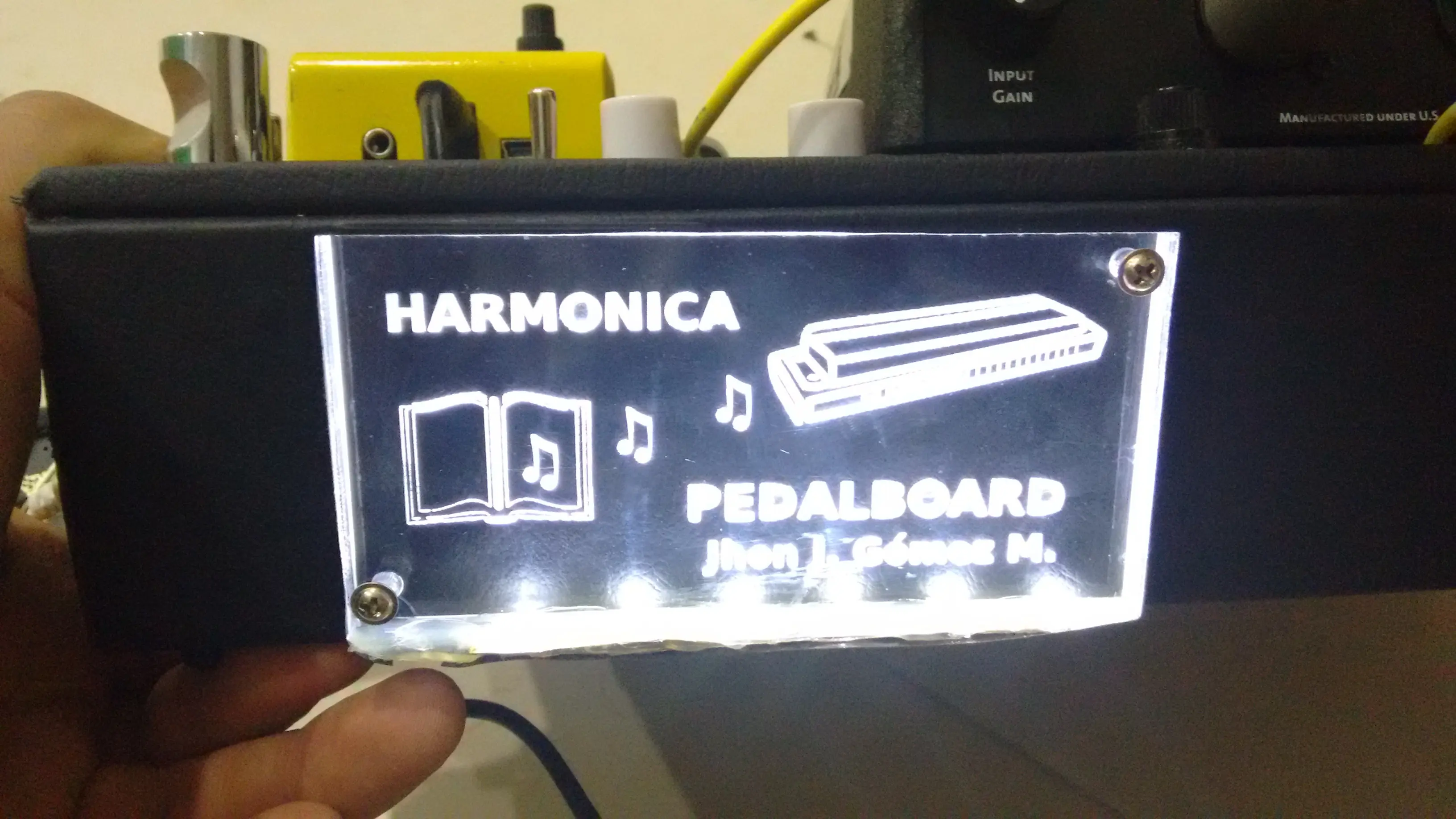 pedal para armonica
