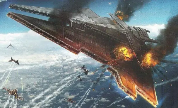 ¿Cómo sería una guerra espacial?