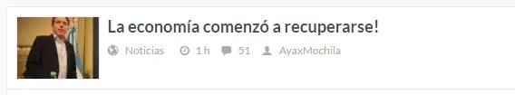 comenzo a crecer