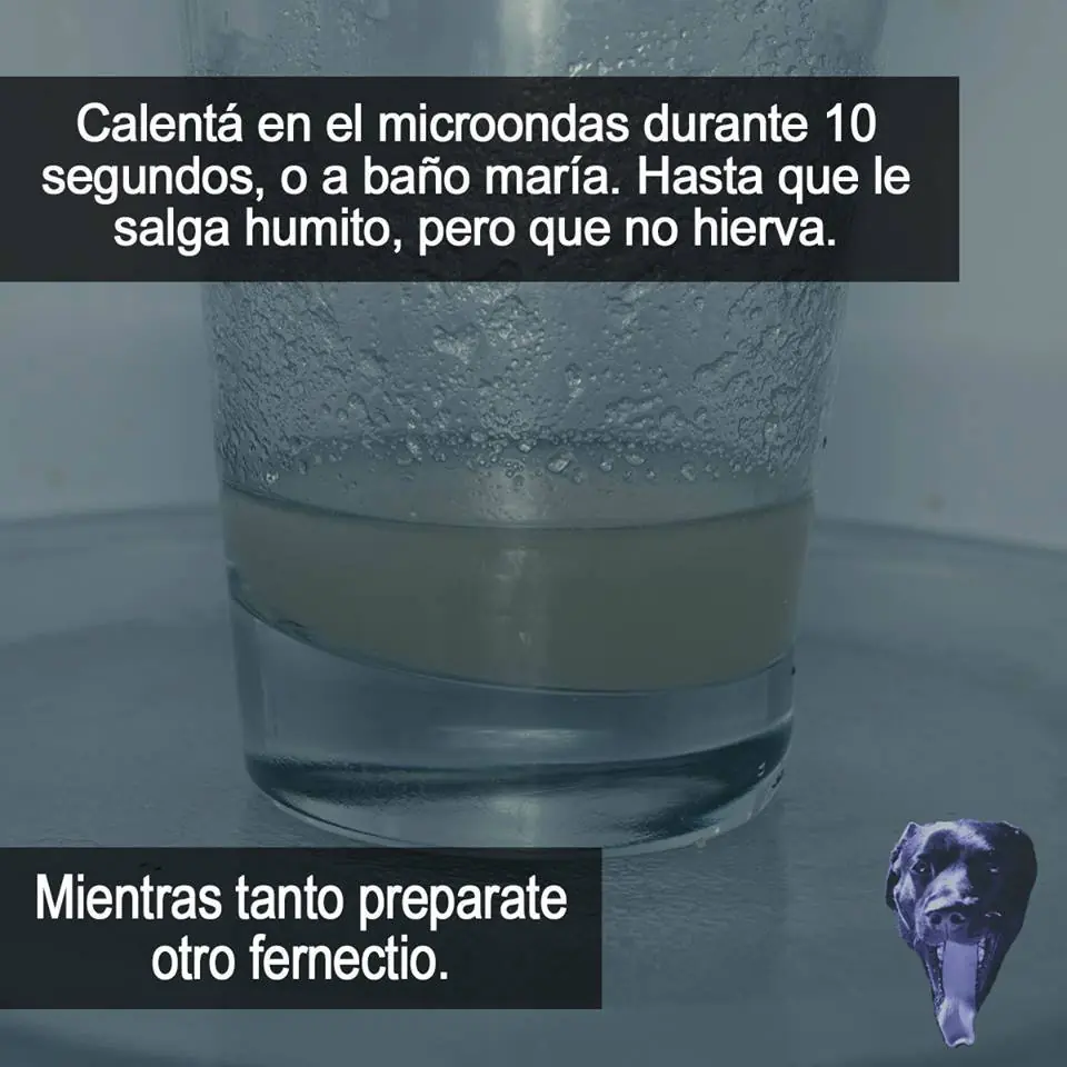 Helado de Fernet Branca