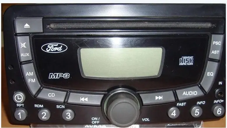 Quitar "Err code lock" de radio Ford, Focus, Ecosport