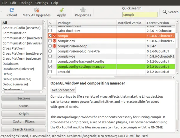 Compiz: Efecto quemar ventana con fuego varios colores