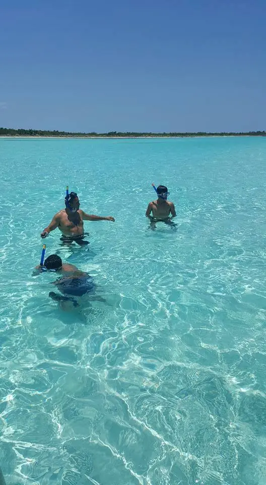 Piscina natural en Tulum