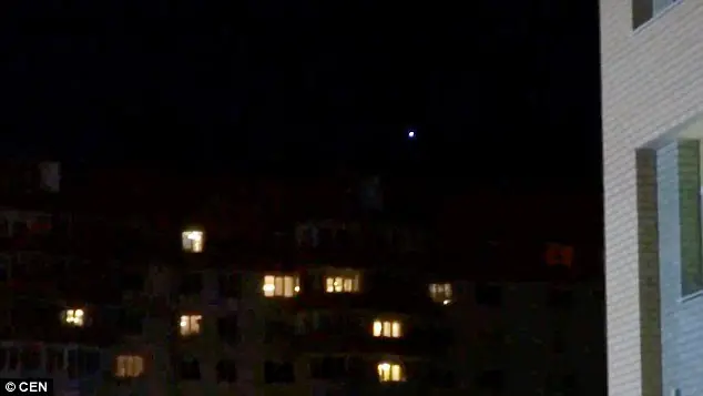 OVNI captado en Rusia